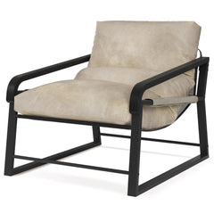 Iman Modern Metal Frame Accent Chair - Pier 1