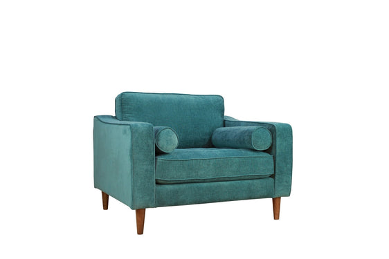 Immense Accent Chair with Button Tufted Seat Cushion - Pier 1