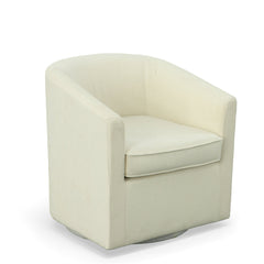 Ingran Barrel Swivel Upholstered Accent Chair - Accent Chair
