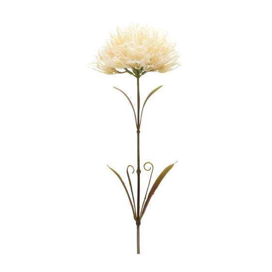 Ivory-Puff-Stems,-Set-of-6-Faux-Florals