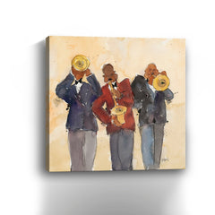 Jazz Trio I Canvas Giclee - Wall Art