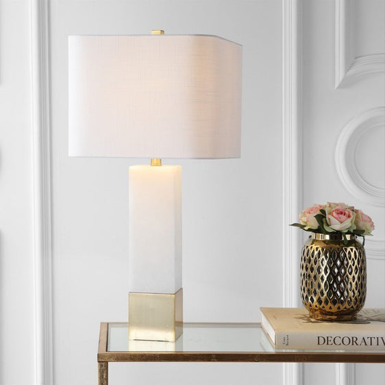 Jeffrey-Metal/Marble-LED-Table-Lamp-Table-Lamps