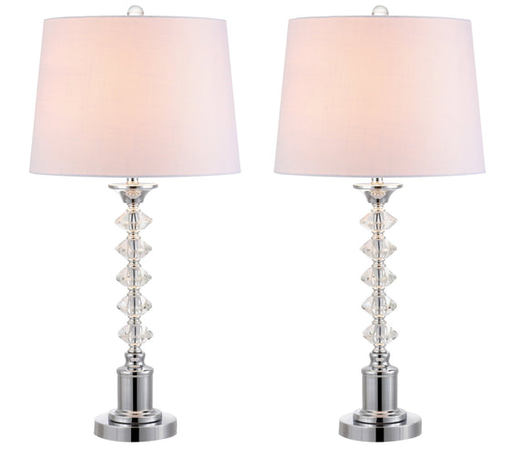 Kinsley Crystal LED Table Lamp - Table Lamps