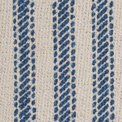 Knife Edge Printed Cotton Ticking Stripe Pillow Cover - Decorative Pillows
