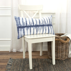 Knife Edged Cotton Stripe Pillow Cover - Decorative Pillows