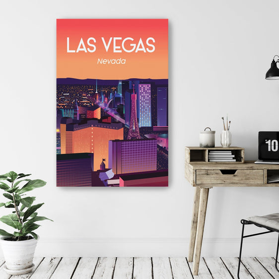 Las-Vegas-Canvas-Giclee-Wall-Art-Wall-Art