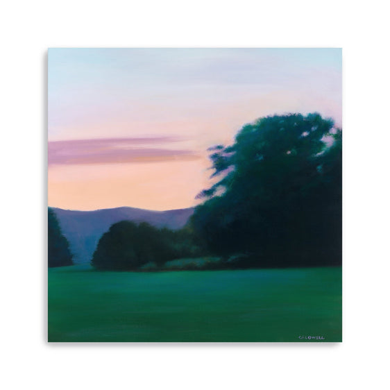 Lawn-At-Twilight-Canvas-Giclee-Wall-Art-Wall-Art