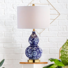 Lee Ceramic Chinoiserie LED Table Lamp - Table Lamps