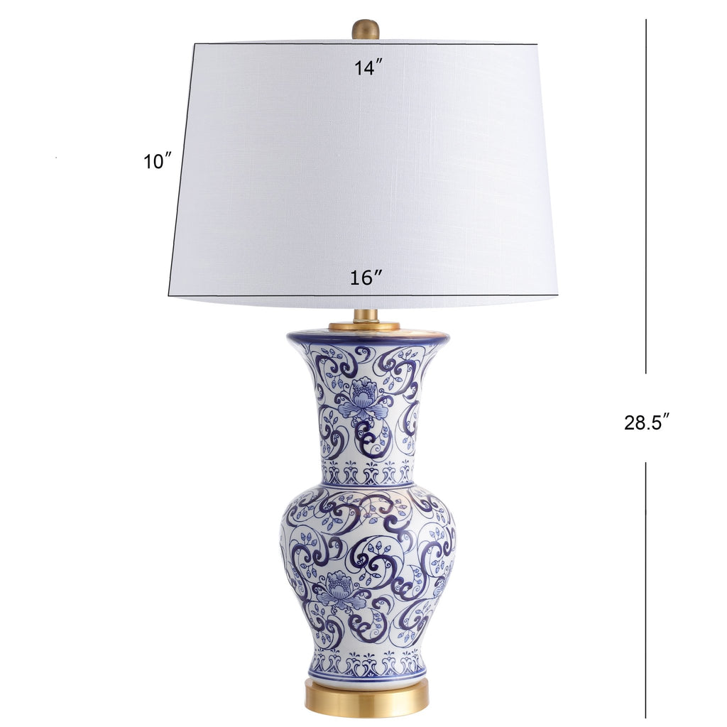 Leo Chinoiserie LED Table Lamp - Table Lamps