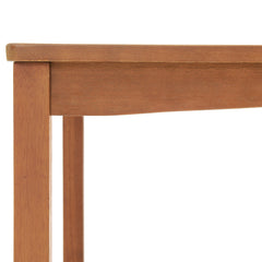 Light Brown Oil Lyndon Eucalyptus Wood Outdoor Cocktail Table - Outdoor Seating