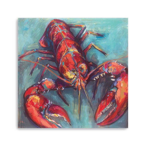 Lobster-Canvas-Giclee-Wall-Art-Wall-Art