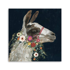 Lovely-Llama-I-Canvas-Giclee-Wall-Art-Wall-Art