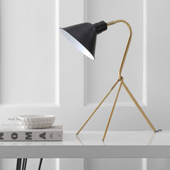 Mae Brass LED Task Lamp - Table Lamps