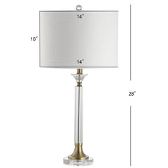 Mark Crystal/Metal LED Table Lamp - Table Lamps