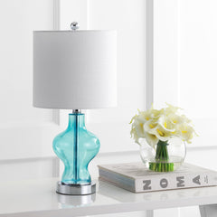 Mer Glass/Metal LED Table Lamp - Table Lamps