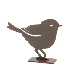 Metal Cut Out Bird Figurine, Set of 2 - Decor