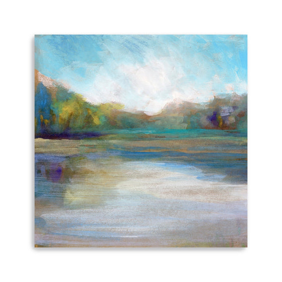 Mid-Day-Pond-I-Canvas-Giclee-Wall-Art-Wall-Art