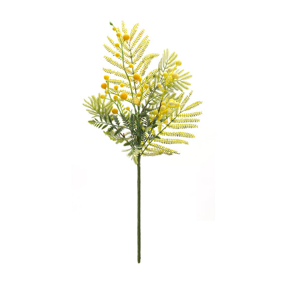 Mimosa-Leaf-Berry-Spray,-Set-of-6-Faux-Florals