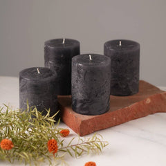 Mini-Rustic-Pillar-Candle-(Set-of-4)-Candles