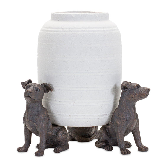 Mini Sitting Dog Pot Holder (Set of 6) - Decorative Accessories