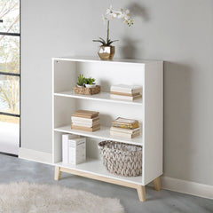 Modern 48"H Tall 3-Shelf Bookcase - Children's Furniture