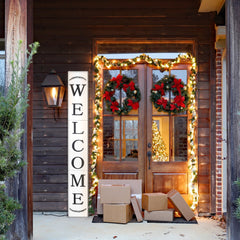 Modern Farmhouse Welcome Porch Sign - Porch Sign