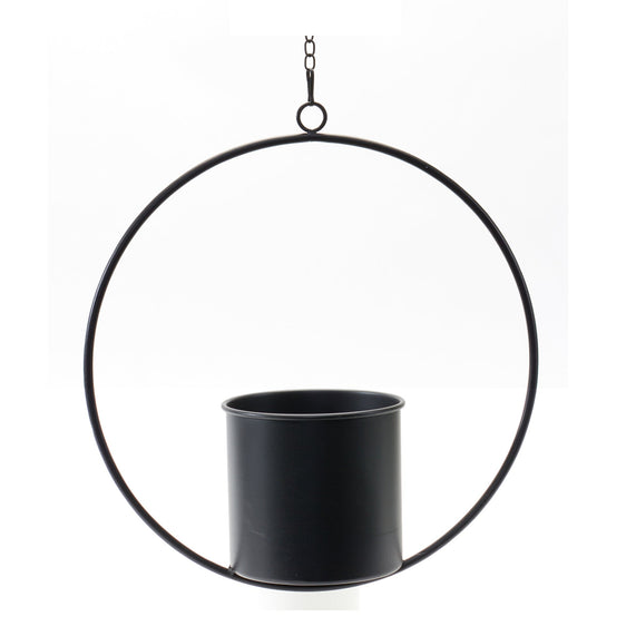 Modern Hanging Planter with Frame, Set of 2 - Planters