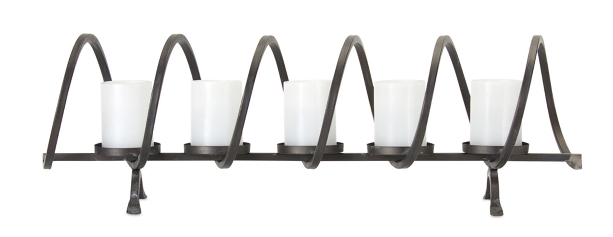 Modern Metal Spiral Candle Holder Centerpiece 31" - Candles and Accessories