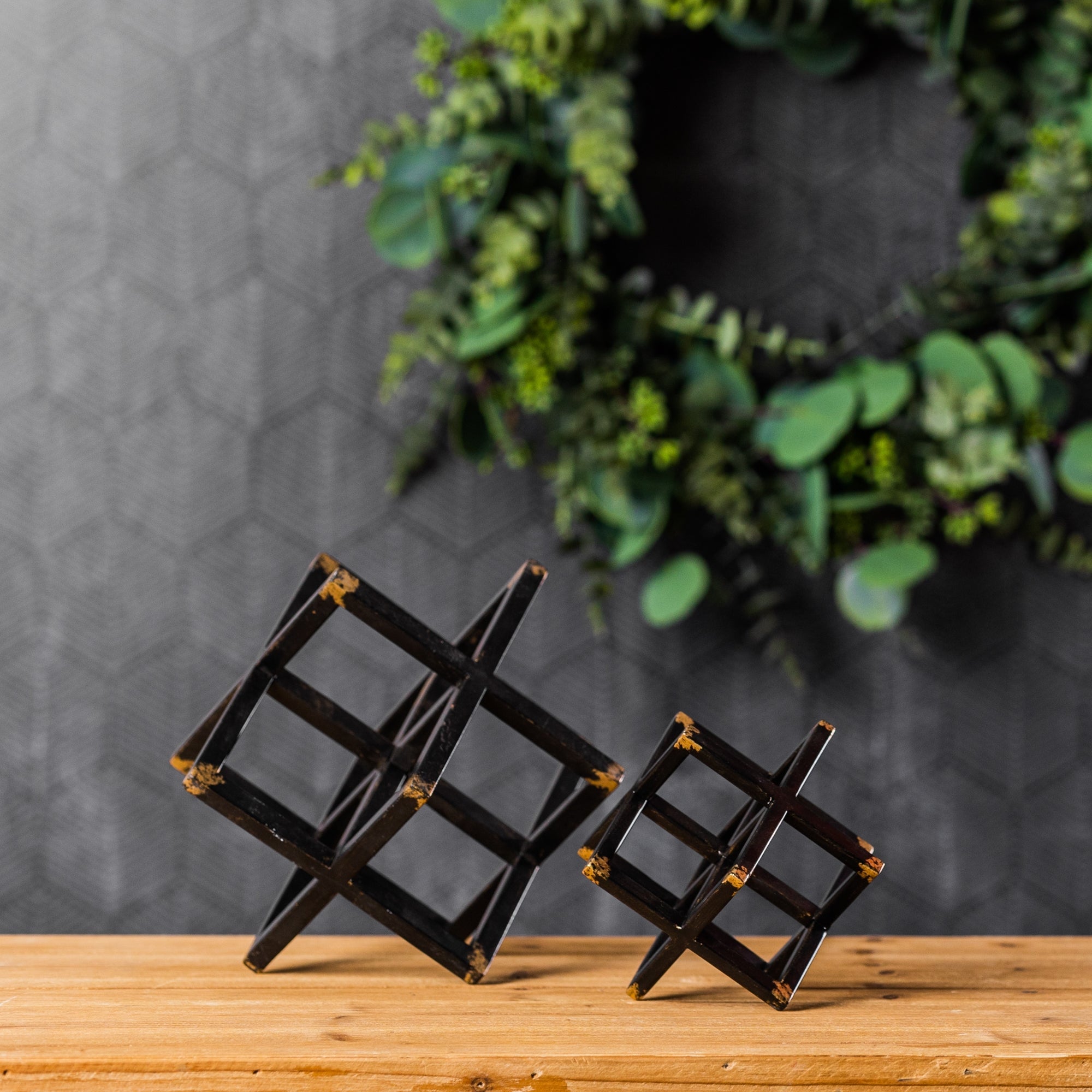 Modern-Metal-Star-Sculpture-(Set-of-2)-Decorative-Accessories