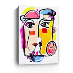 Modern Picasso Canvas Giclee - Wall Art
