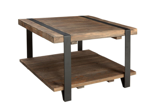 Modesto 27" Reclaimed Wood Square Coffee Table - Coffee Tables