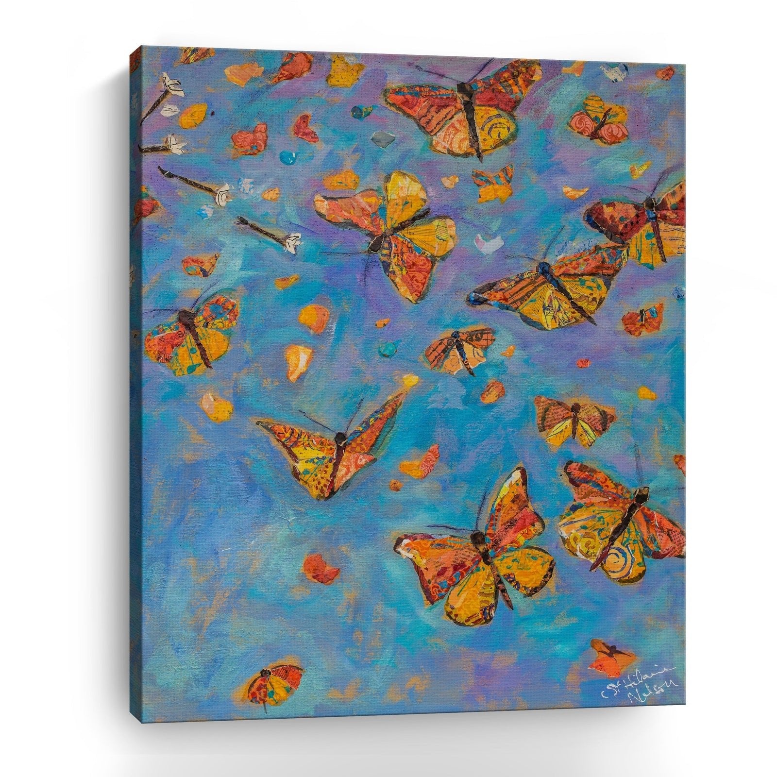 Monarch Migration Canvas Giclee - Wall Art