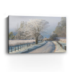 Moore -A Frosty Morning Canvas Giclee - Wall Art