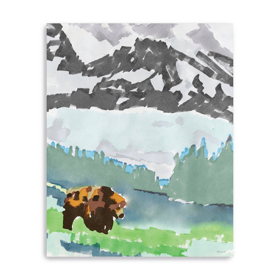 Mountain-Grizzly-1-Canvas-Giclee-Wall-Art-Wall-Art