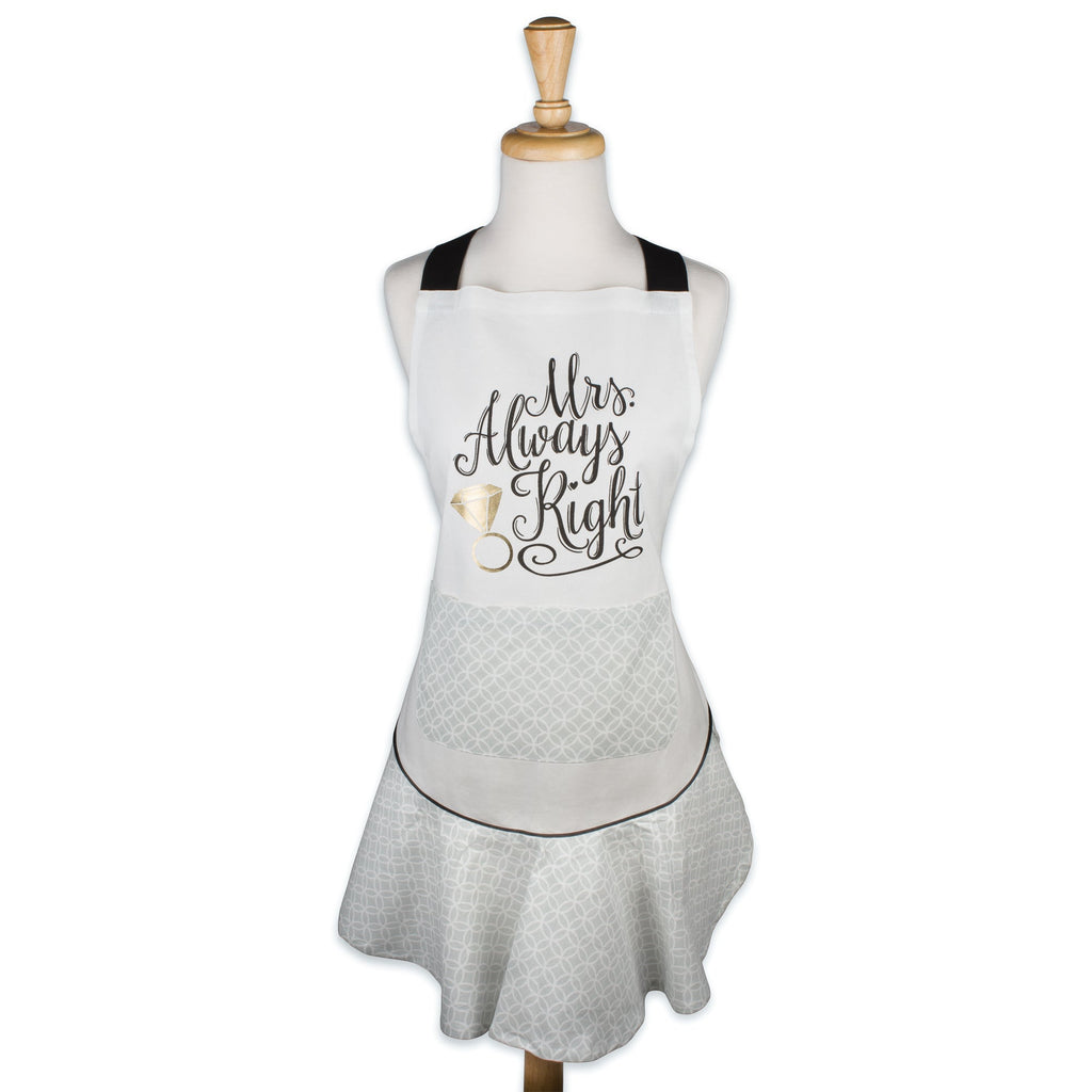 Mrs. Always Right Ruffle Apron - Aprons