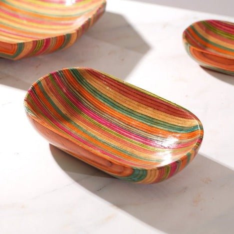 Multicolor Resin Decorative Bowl - Bowls