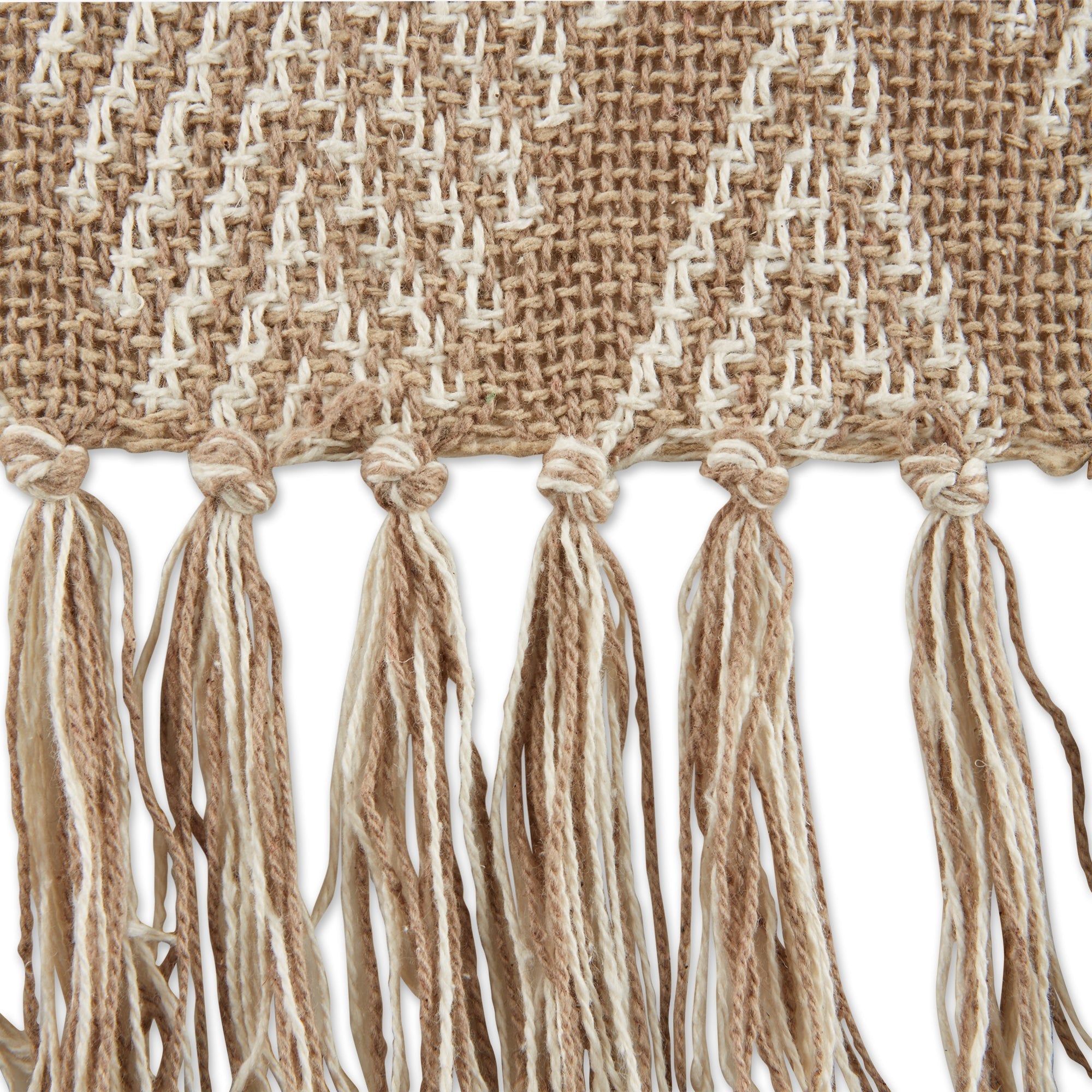 Natural Tone Multi Diamond Throw - Throw Blankets