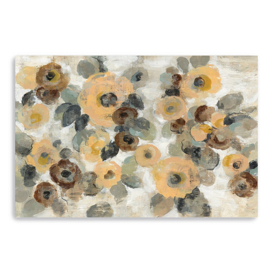 Neutral Floral I Canvas Giclee - Wall Art