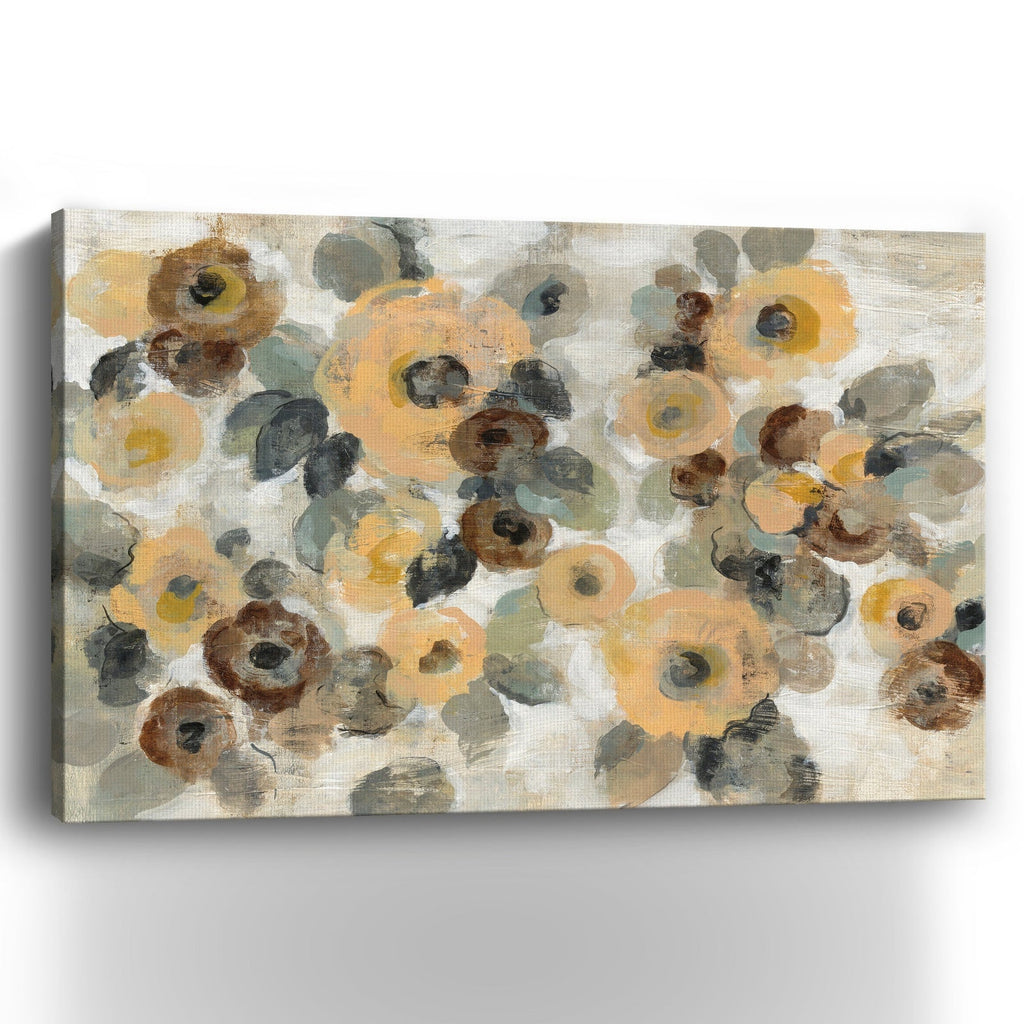 Neutral Floral I Canvas Giclee - Wall Art
