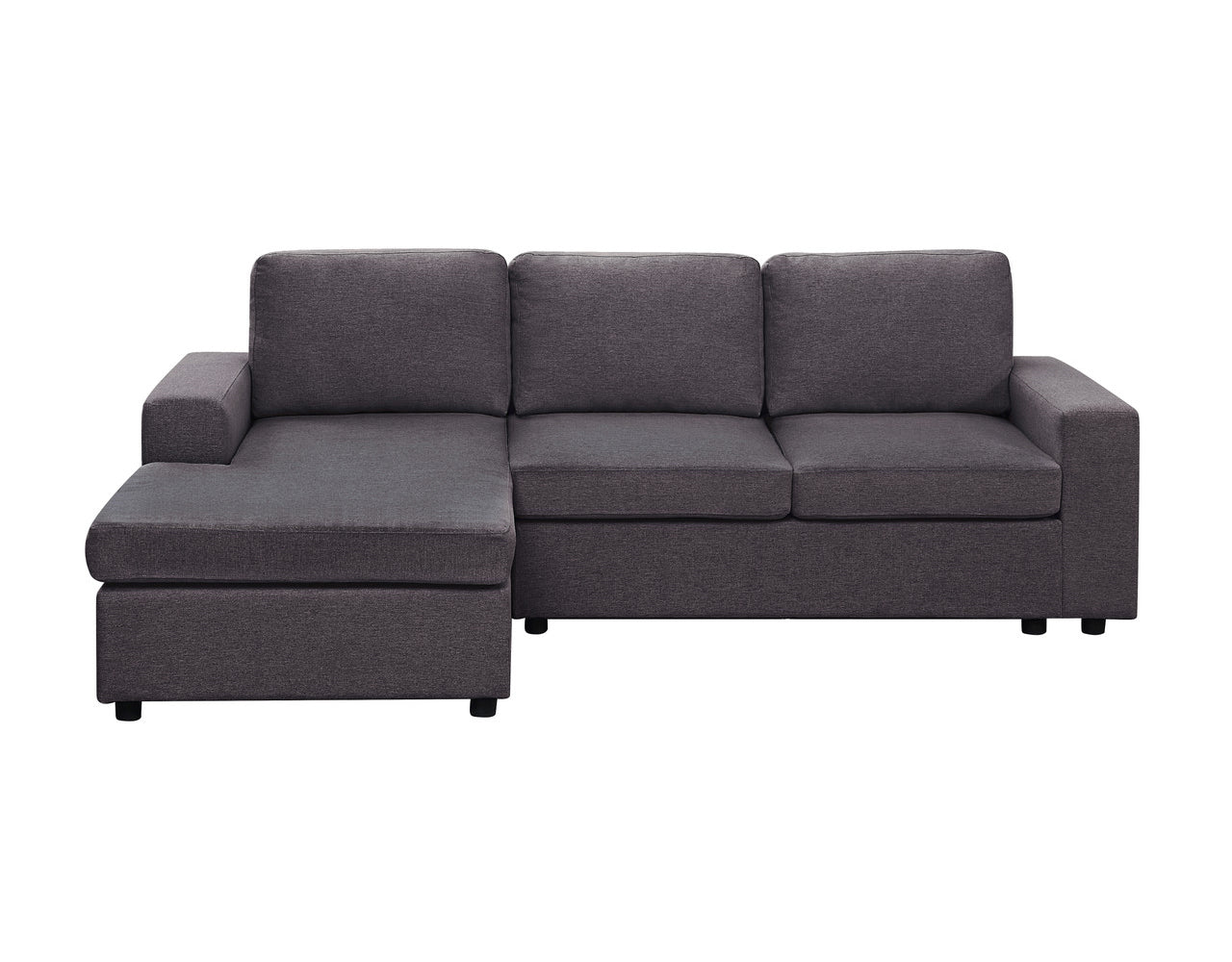 Newlyn Linen 3 Seater Sectional Sofa Reversible - Sofas