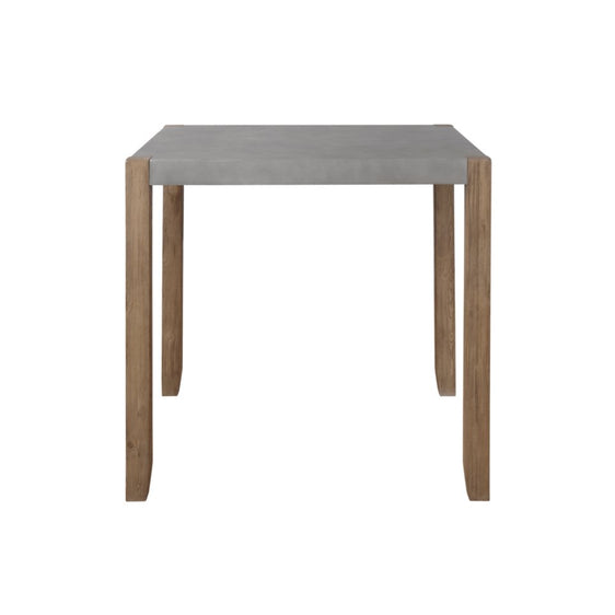 Newport 36"H Faux Concrete and Wood Counter Height Dining Table - Dining Tables