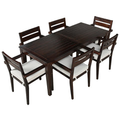 Outdoor Dining Table Set with 6 Chairs - Outdoor Dining