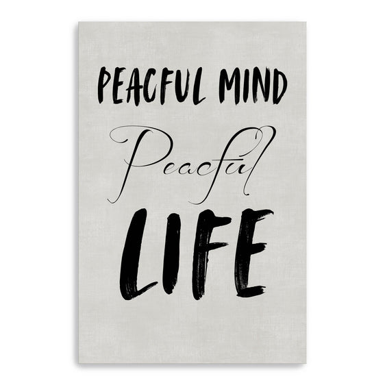 Peaceful Life Canvas Giclee - Wall Art