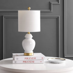 Perry Ceramic/Metal LED Table Lamp - Table Lamps