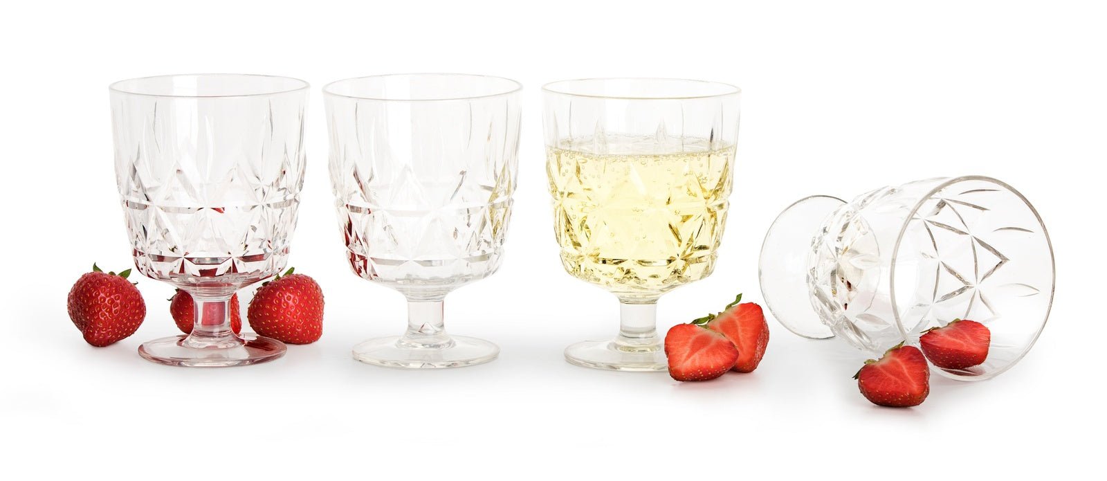 Picnic Outdoor Dinnerware Collection Wine Glass, Set of 4 - Serveware
