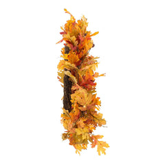 Pier 1 Autumn Fall Oak Leaf Wreath With Natural Cones And Acorns - Pier 1