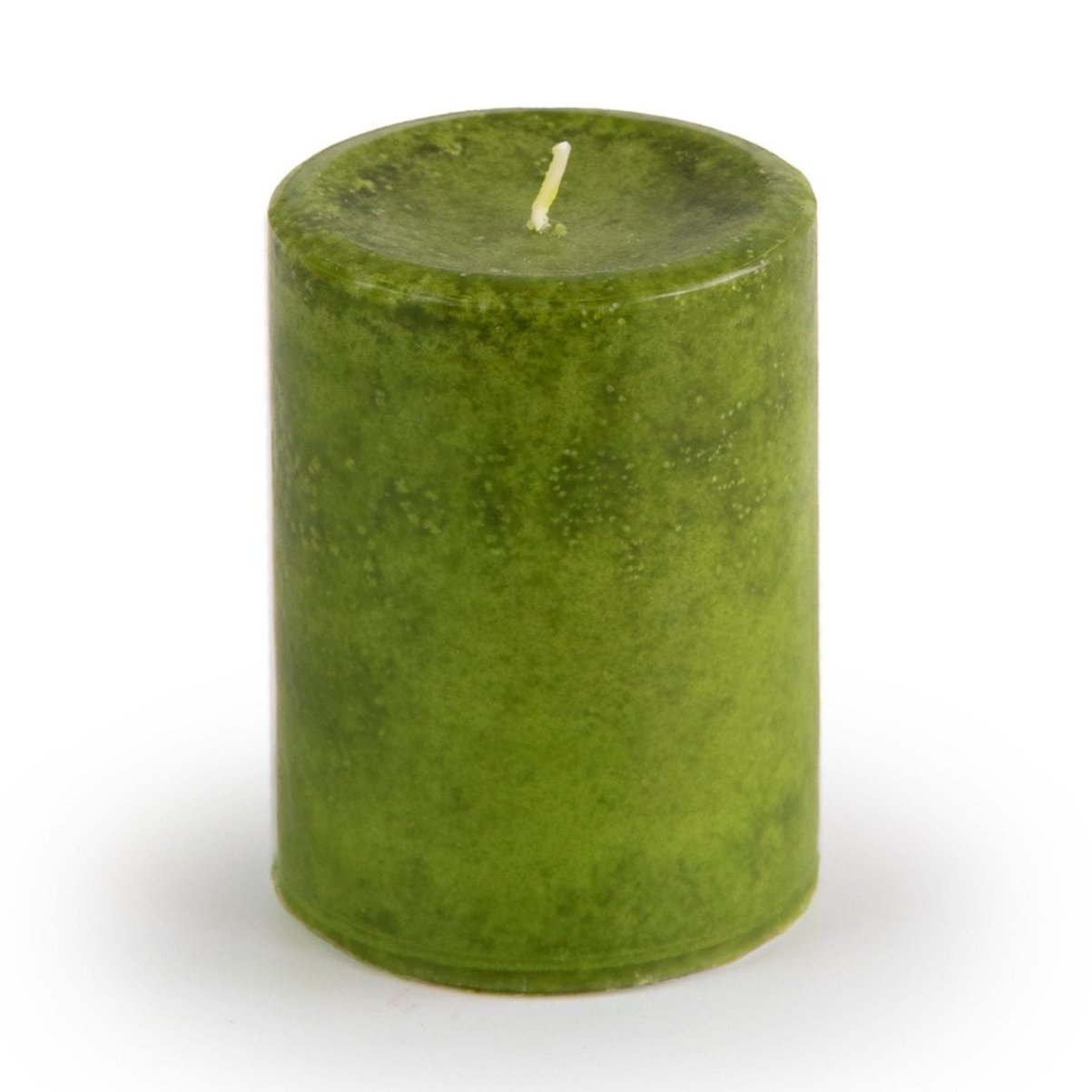 Pier 1 Citrus Cilantro® Mottled 3x4 Pillar Candle - Pillar Candles