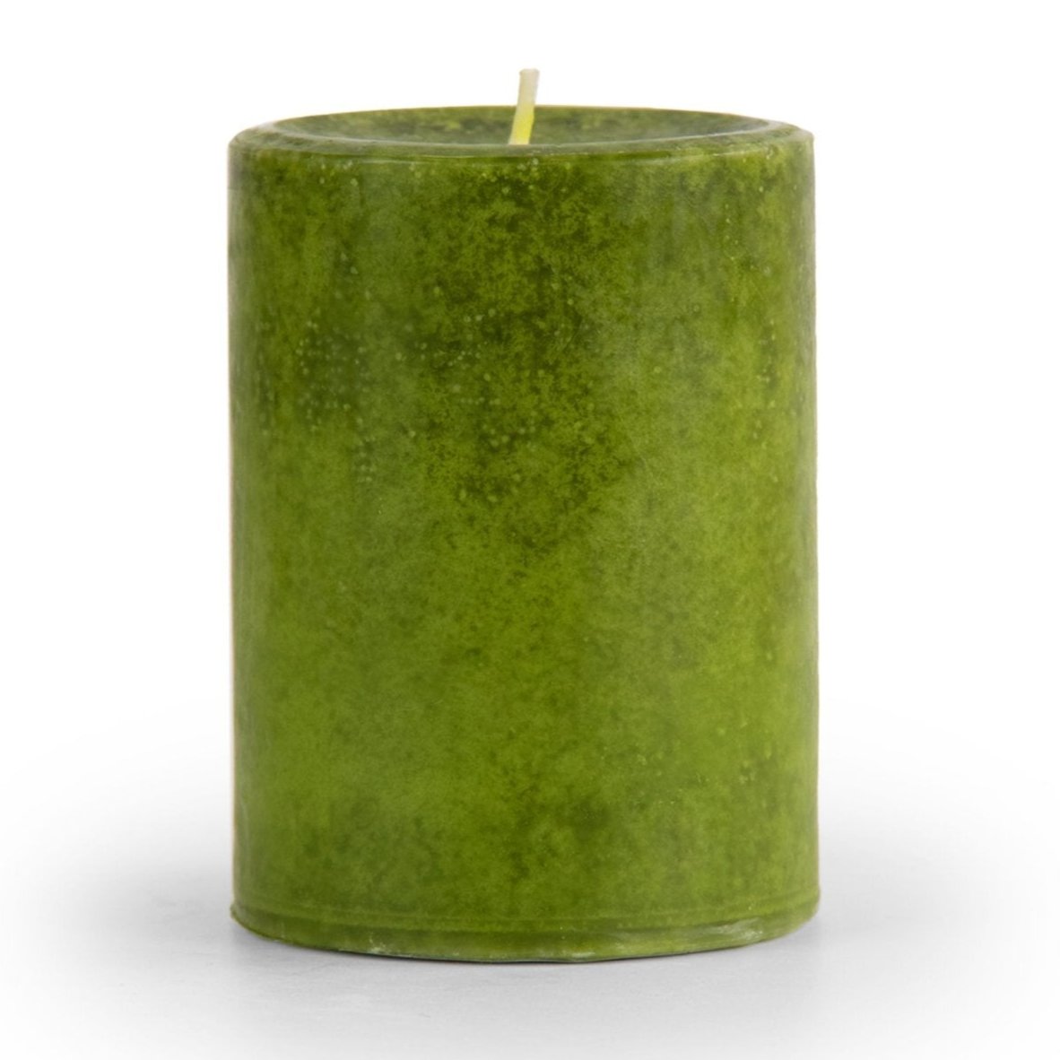 Pier 1 Citrus Cilantro® Mottled 3x4 Pillar Candle - Pillar Candles