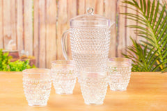 Pier 1 Emma Clear Acrylic 13 oz Drinking Glasses, Set of 4 - Drinkware Sets