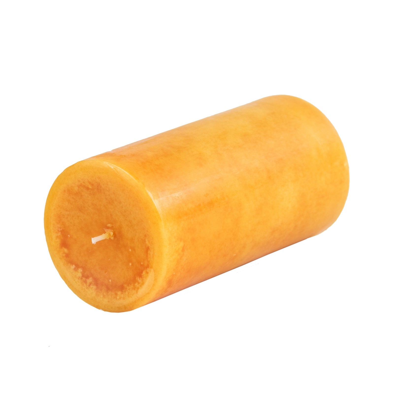 Pier 1 Ginger Peach® Mottled 3x6 Pillar Candle - Pillar Candles